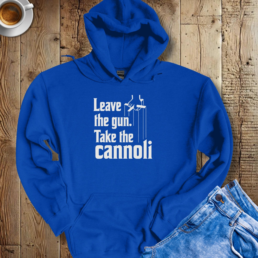 Leave Gun Take Cannoli Godfather Quote Hoodie Sweatshirt