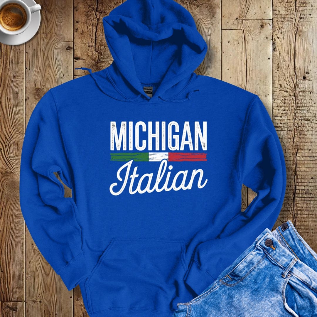 Michigan Italian Hoodie Sweatshirt