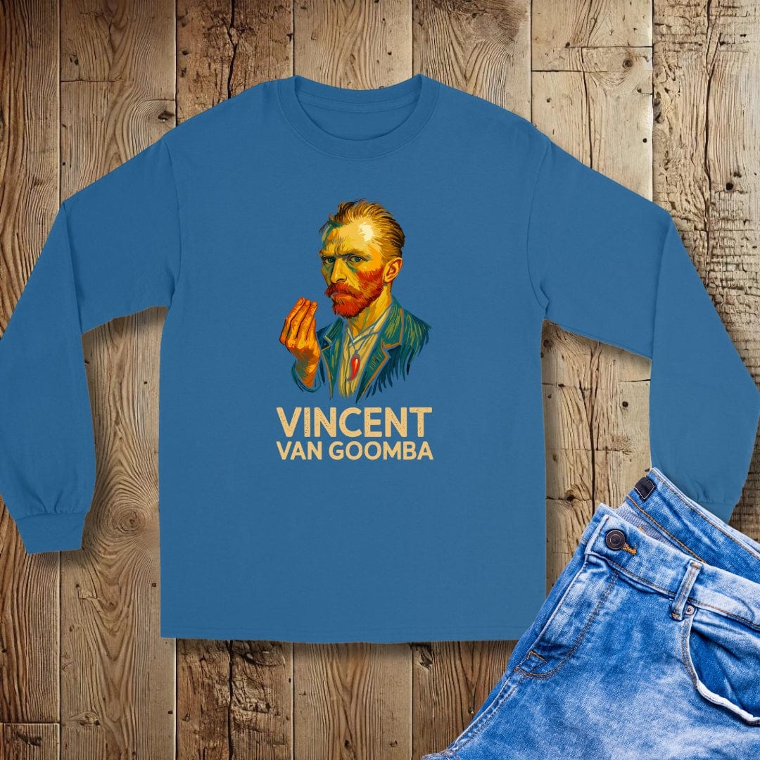 Vincent van Goomba Cornicello Hand Gesture Unisex Long Sleeve Tee