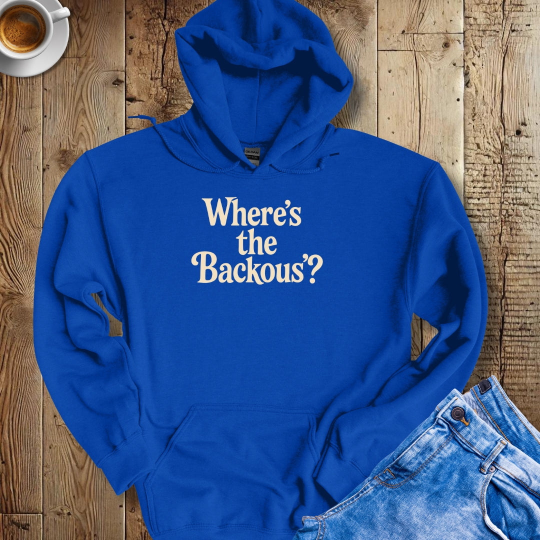 Where's the Backous Hoodie Sweatshirt