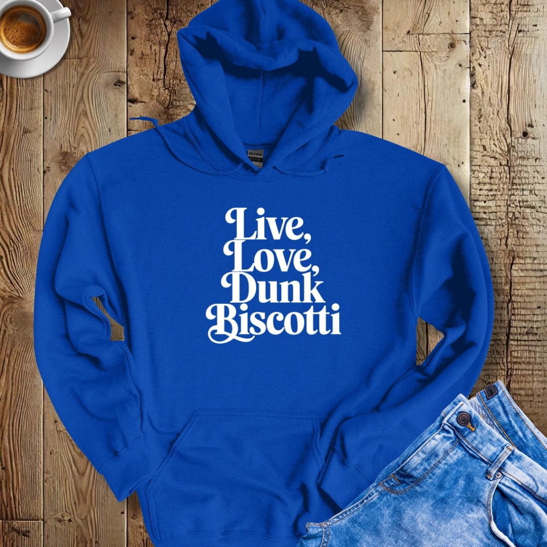 Live Love Dunk Biscotti Hoodie Sweatshirt