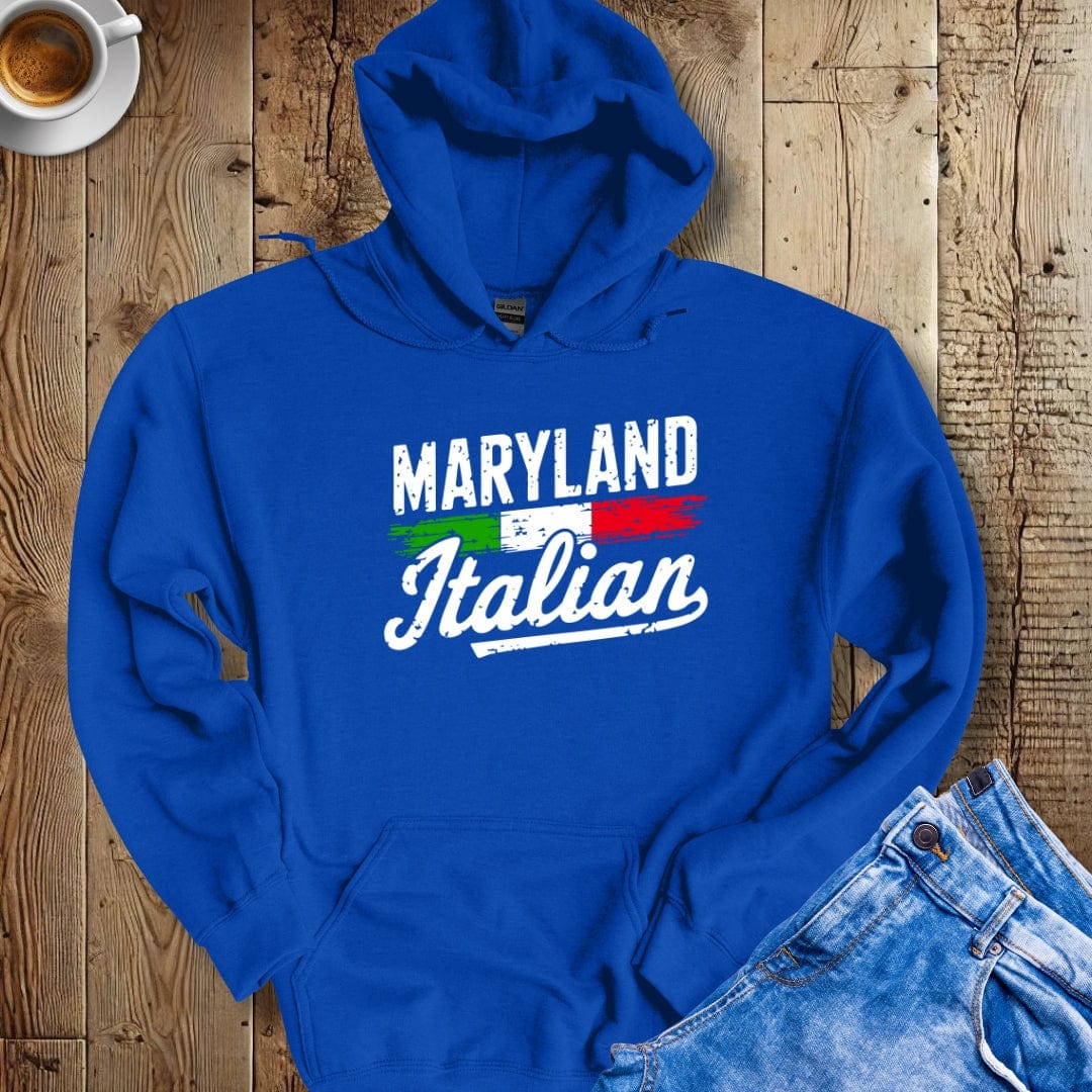 Maryland Italian Hoodie Sweatshirt