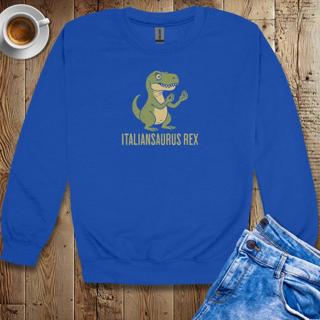 Italiansaurus Rex Crew Neck Sweatshirt