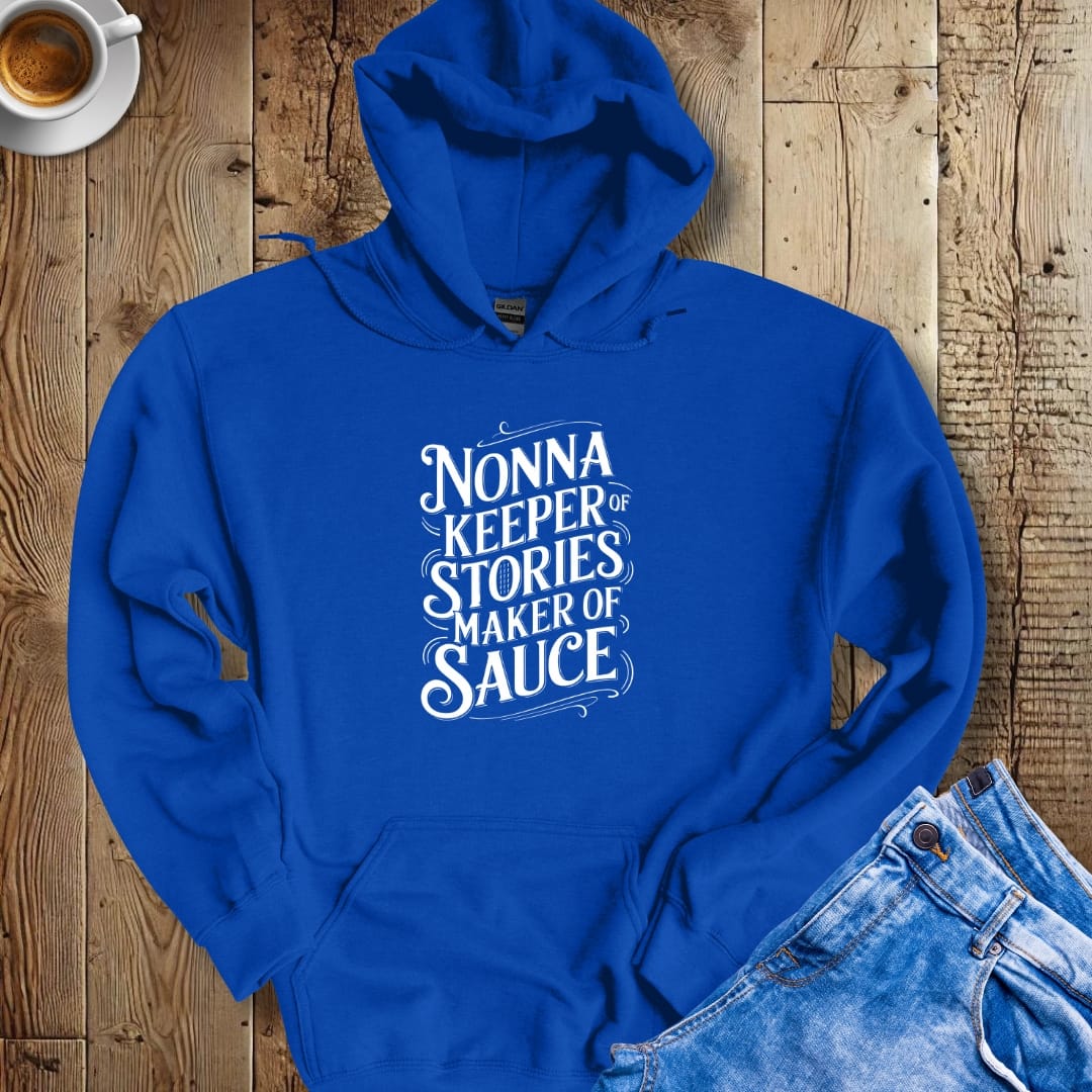 Nonna Keeper of Stories Sauce Hoodie Sweatshirt