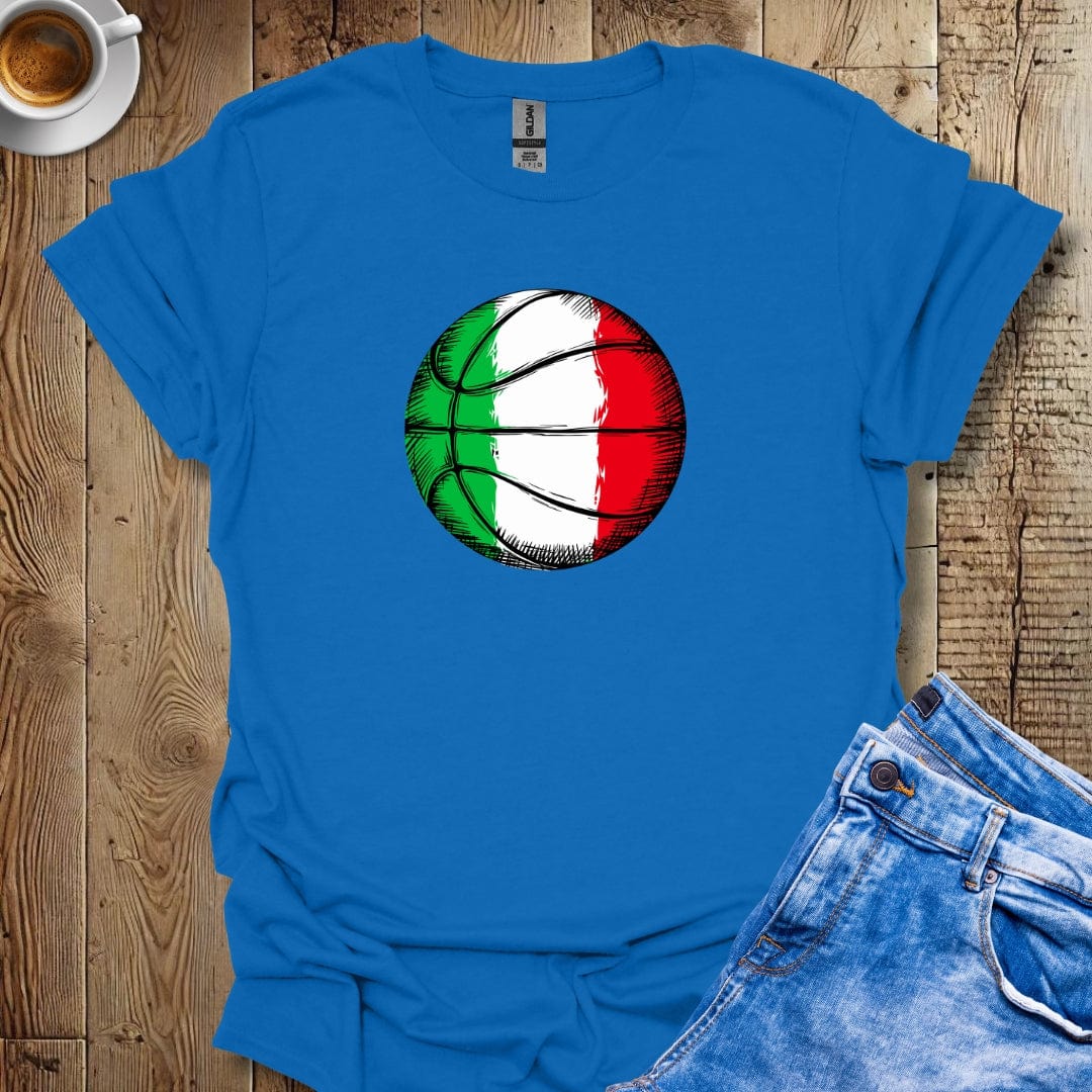 Italian Basketball Flag T-shirt