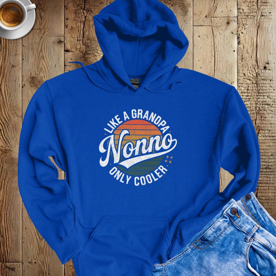 Nonno Like a Grandpa Only Cooler Style Hoodie Sweatshirt