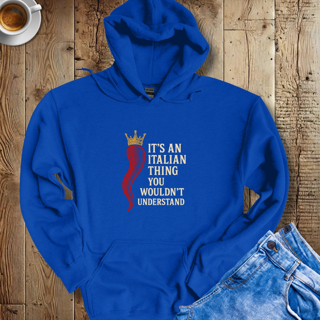 Italian Thing Cornicello Malocchio Hoodie Sweatshirt