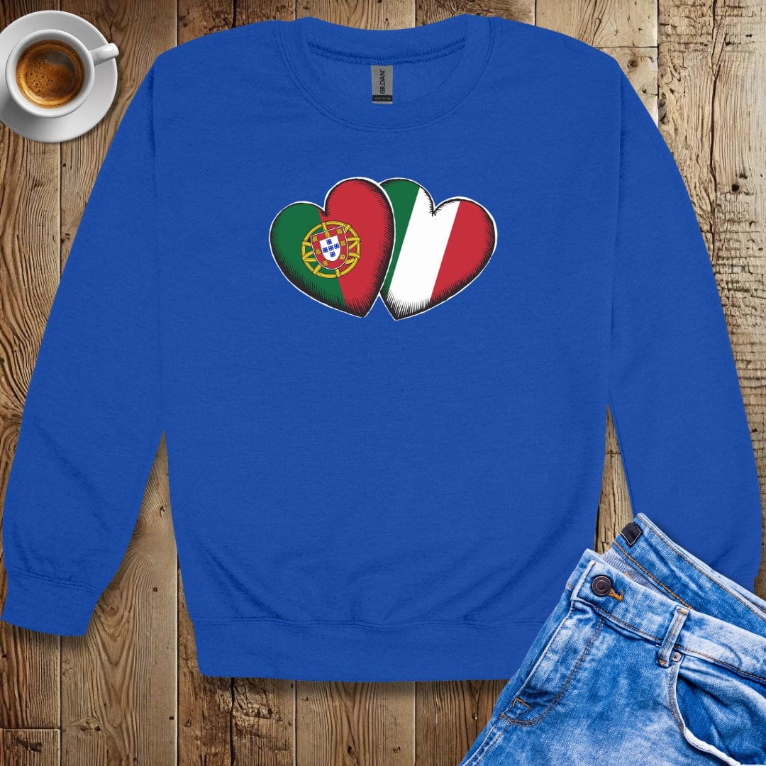 Half Portuguese Half Italian Sweatshirt