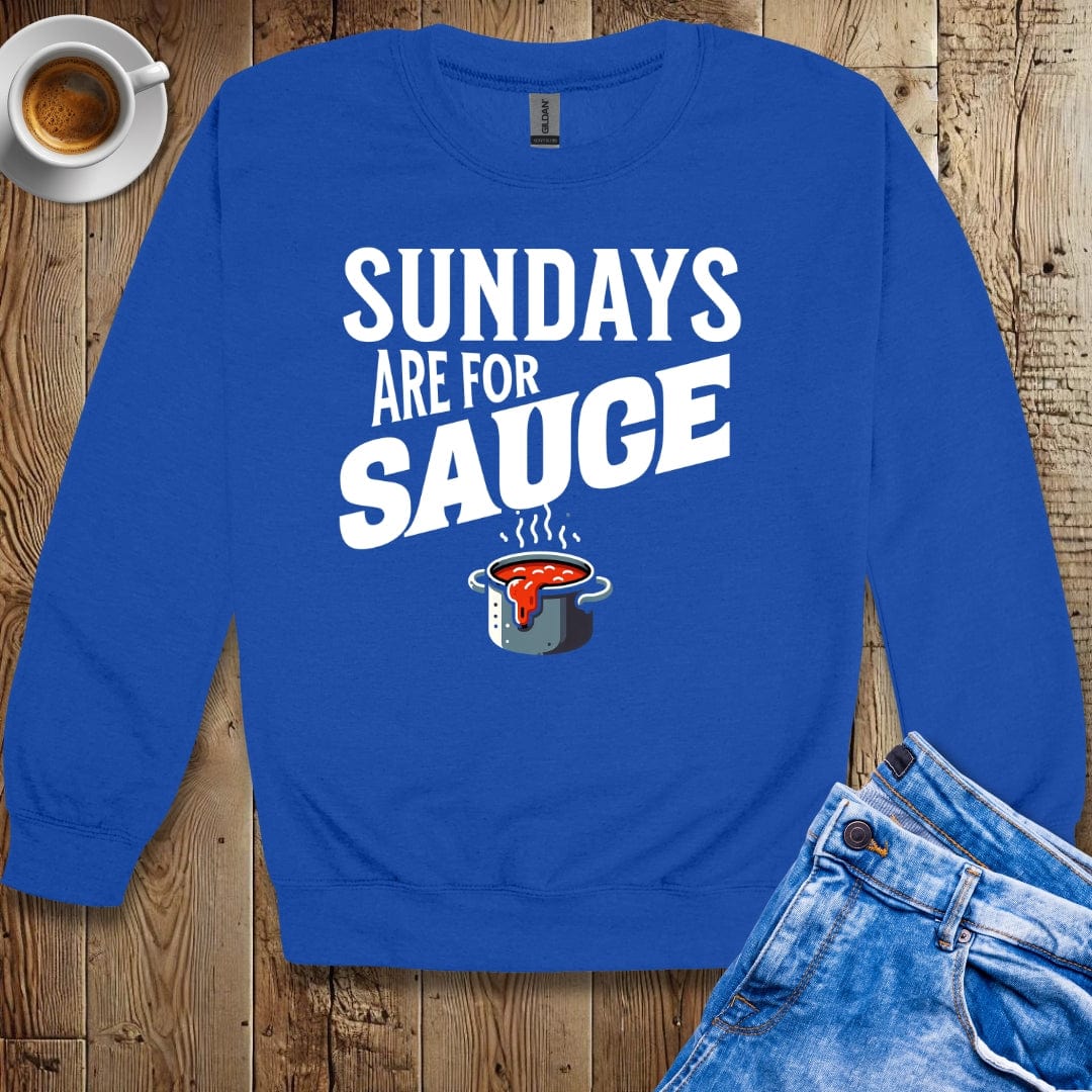 Sundays Are for Sauce Italian Sweatshirt