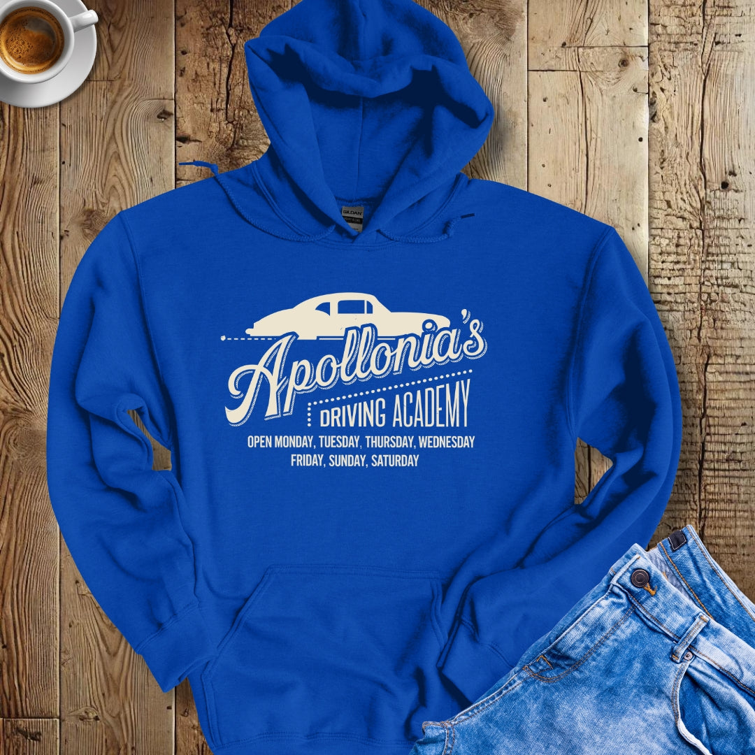 Apollonia Driving School Godfather Parody Hoodie Sweatshirt