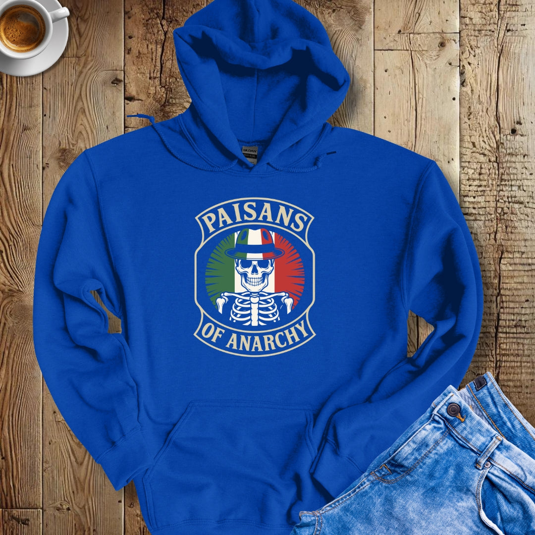 Paisans of Anarchy Hoodie Sweatshirt