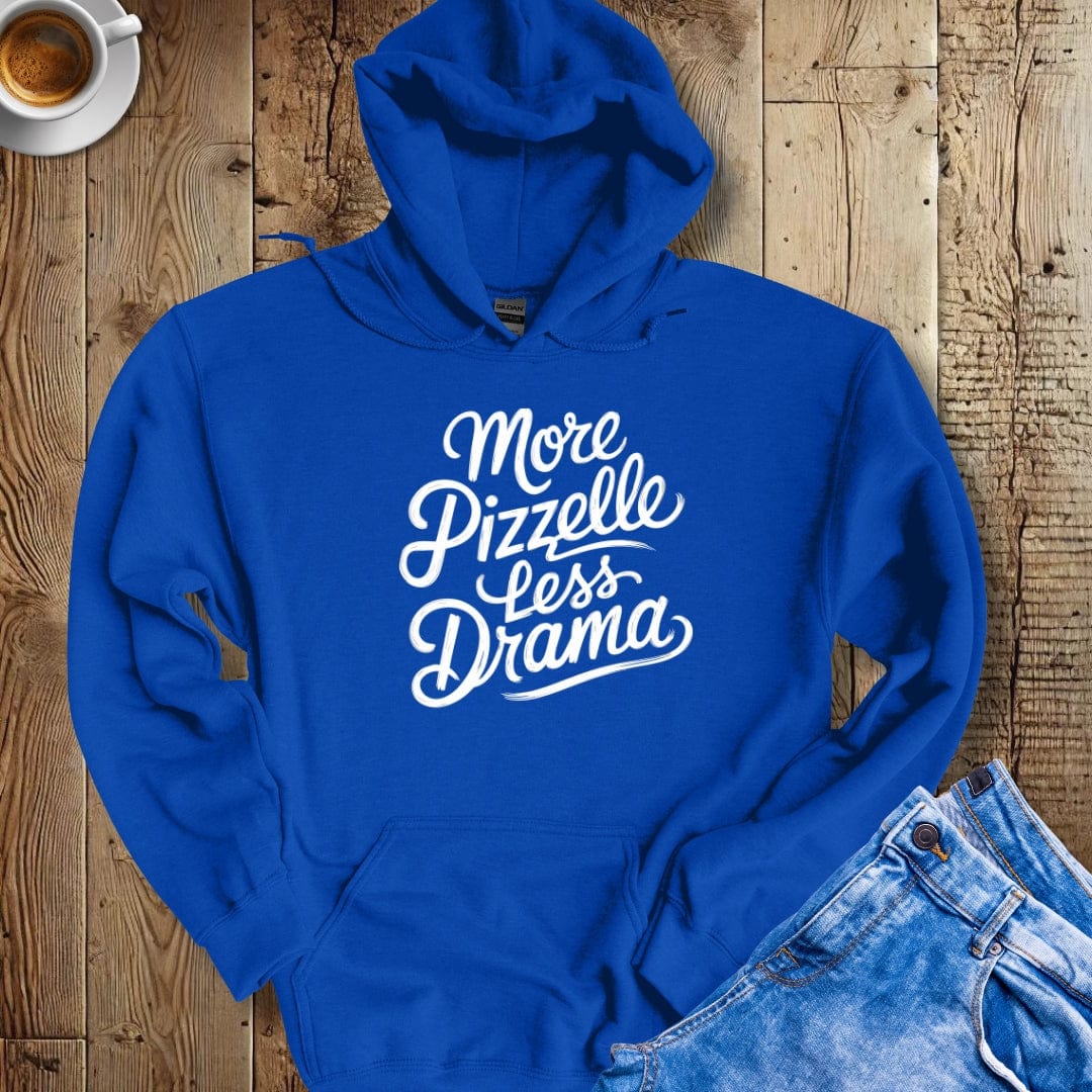 More Pizzelle Less Drama Hoodie Sweatshirt