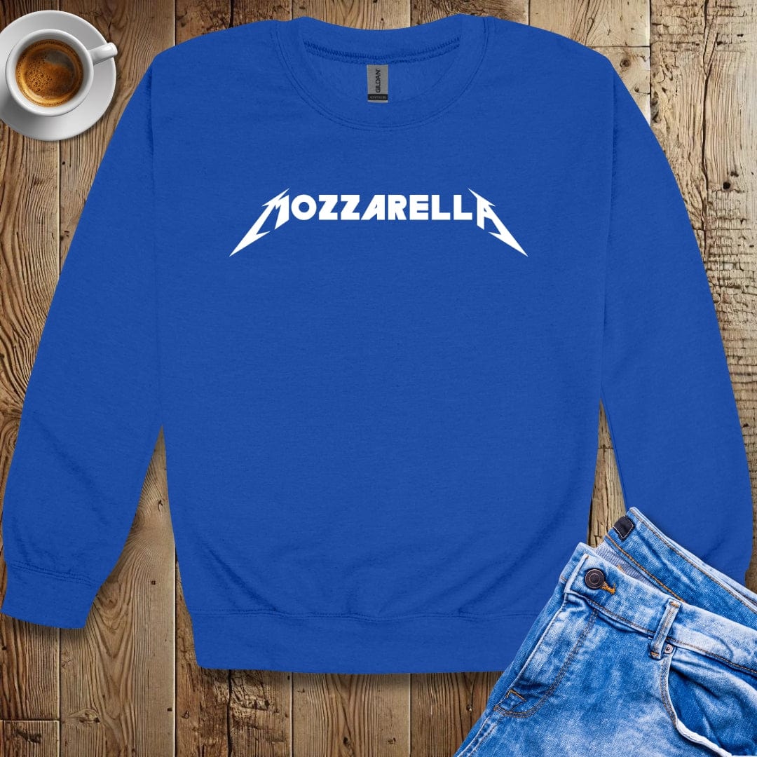 Mozzarella Metallica Crew Neck Sweatshirt