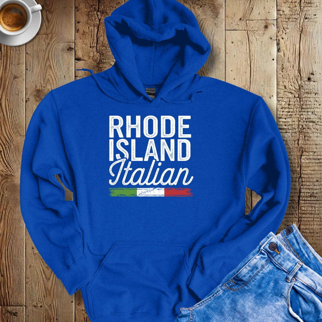 Rhode Island Italian Hoodie Sweatshirt