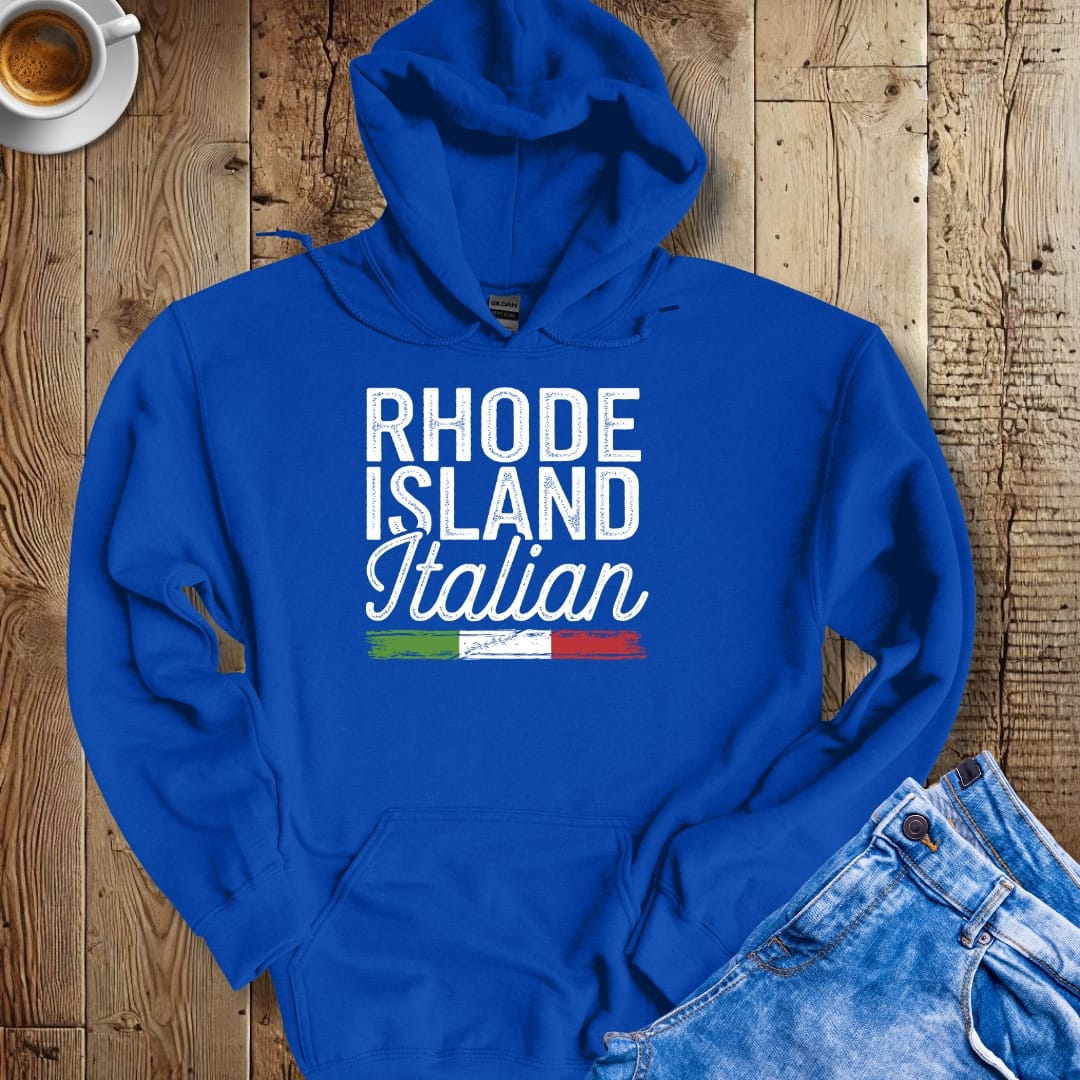Rhode Island Italian Hoodie Sweatshirt