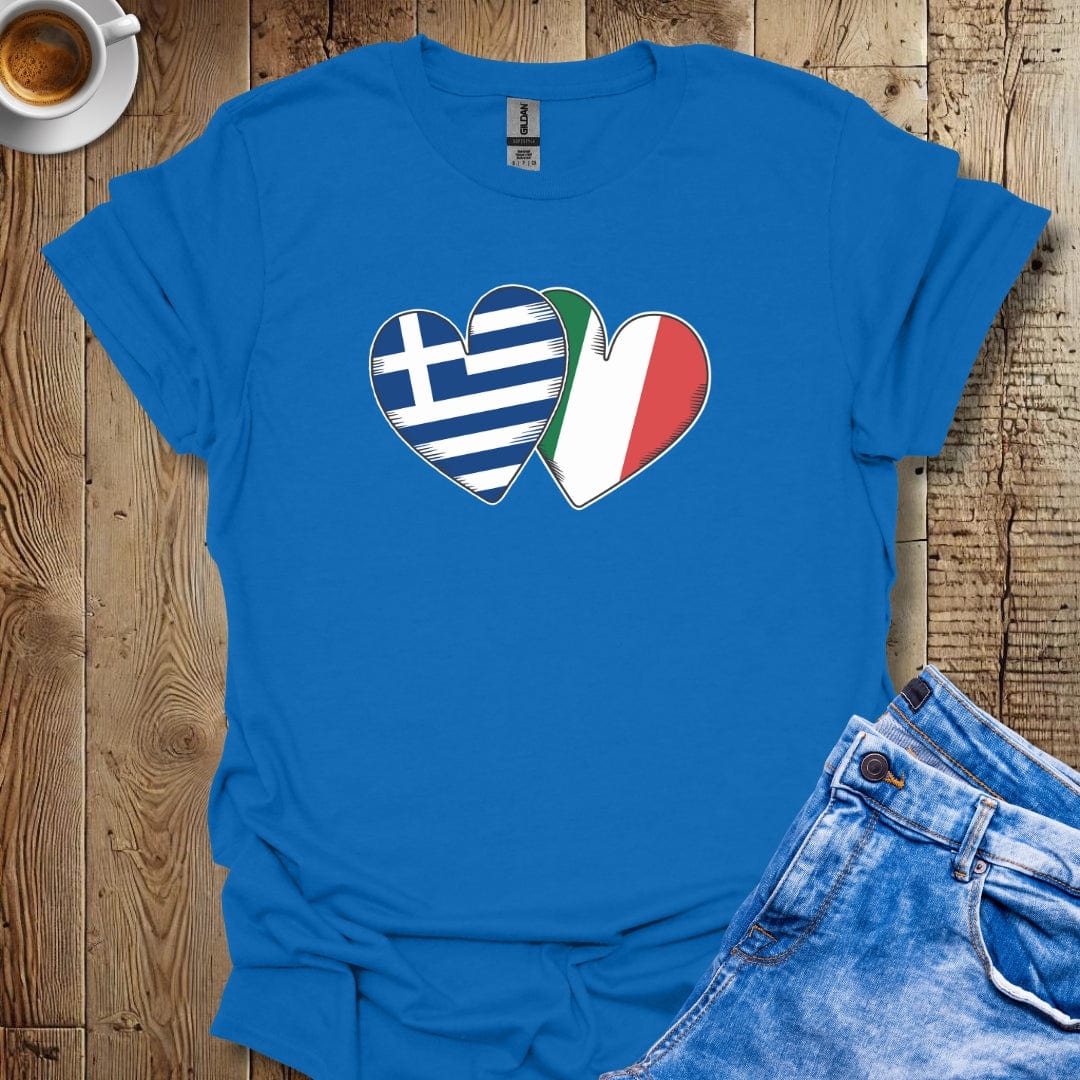 Half Italian Half Greek T-shirt