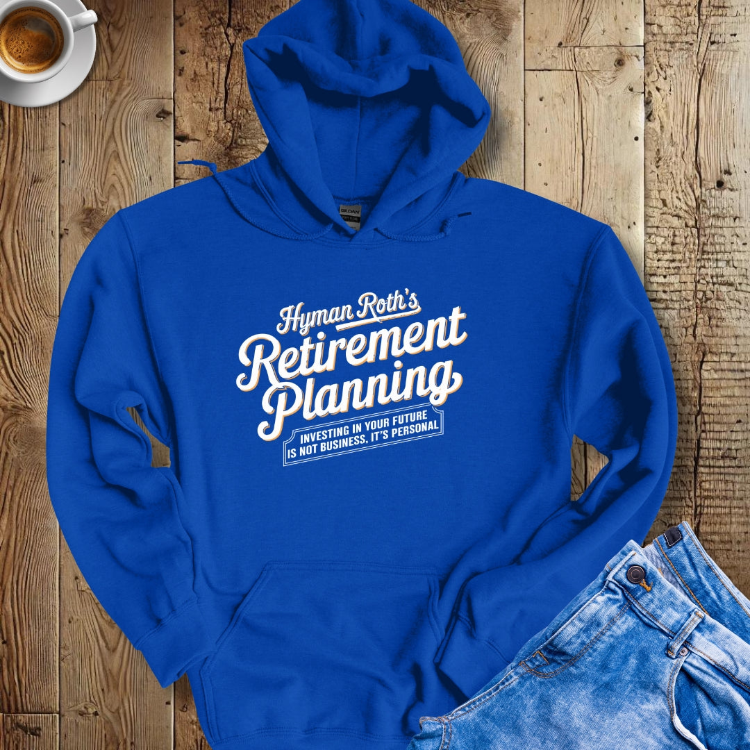 Hymen Roth's Retirement Planning Godfather Parody Hoodie Sweatshirt