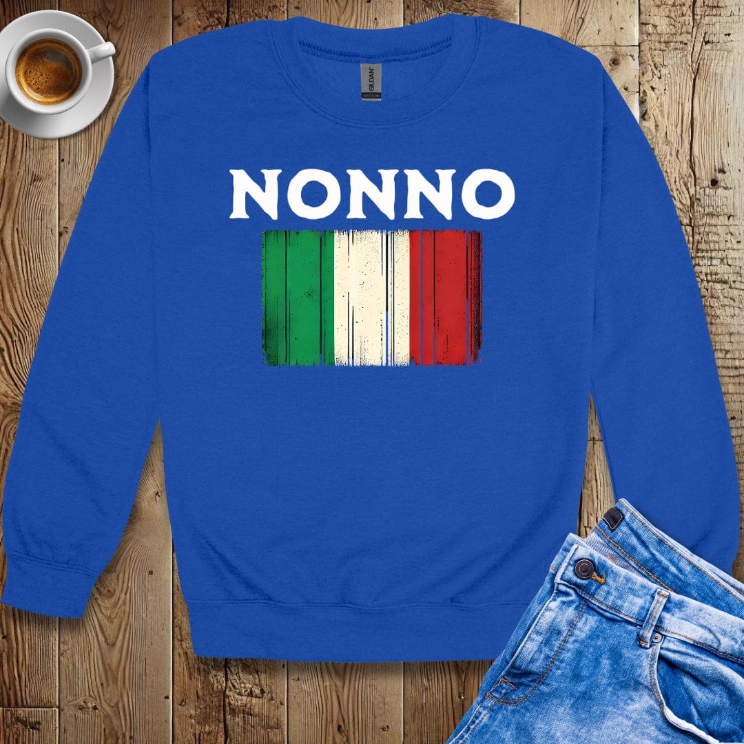Nonno Italian Flag Sweatshirt