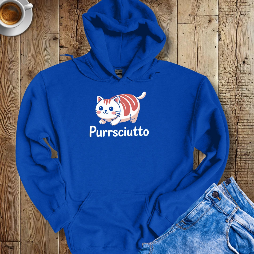 Purrsciutto Cat Hoodie Sweatshirt