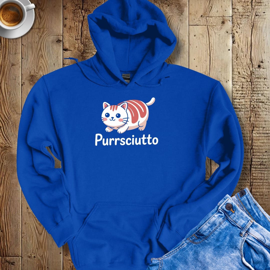 Purrsciutto Cat Hoodie Sweatshirt