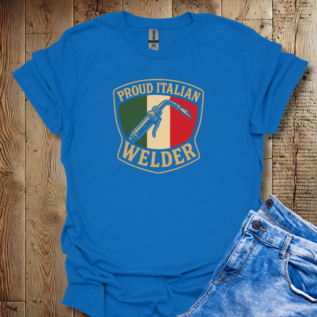Proud Italian Welder T-shirt