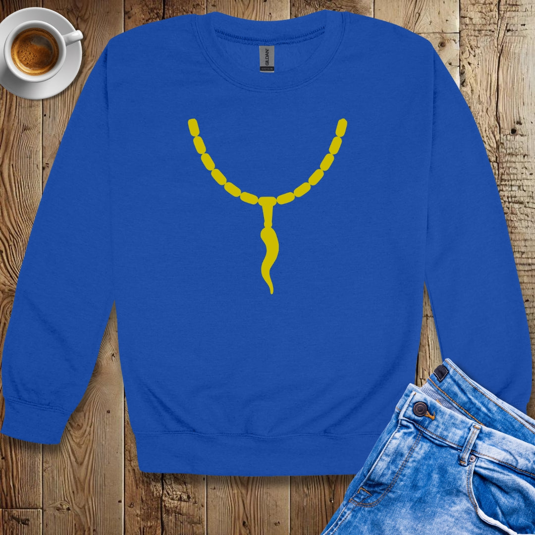 Italian Cornicello Pendant Necklace Malocchio Sweatshirt