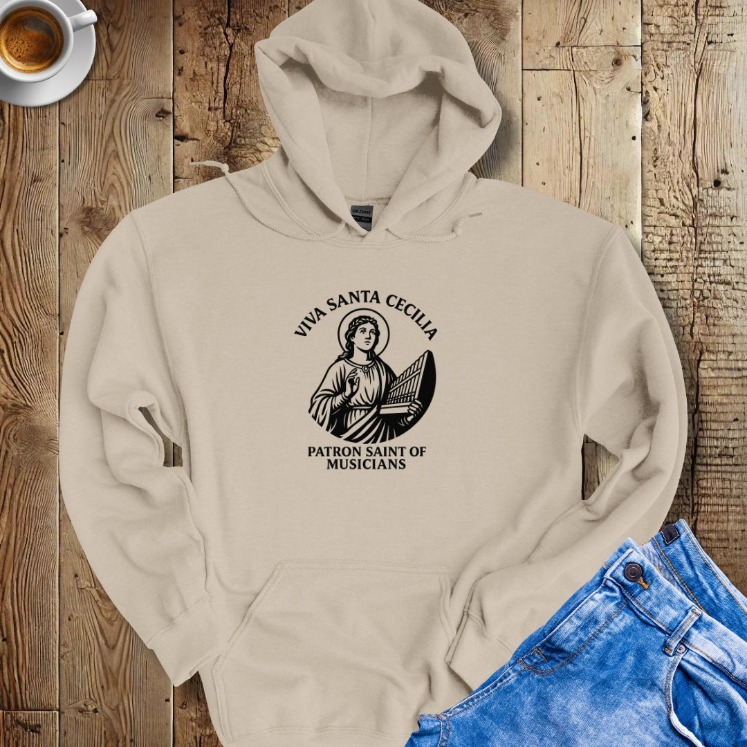 Viva Santa Cecilia Hoodie Sweatshirt