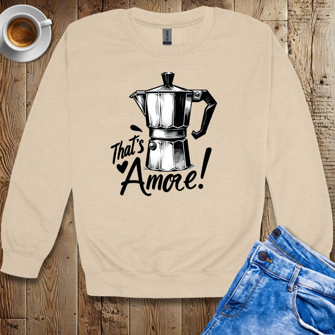 That's Amore Moka Pot Espresso Sweatshirt