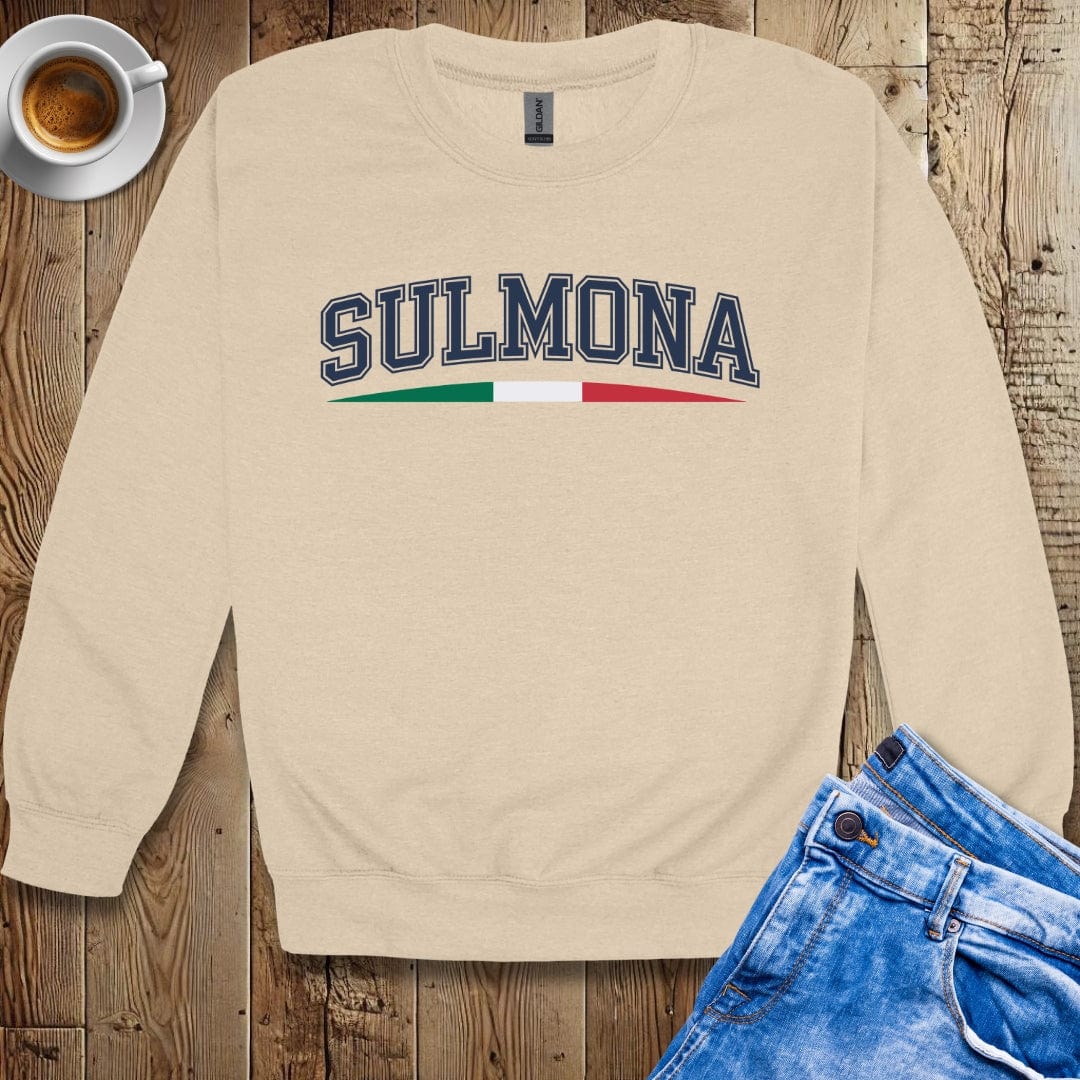 Varsity Style Sulmona Crew Neck Sweatshirt