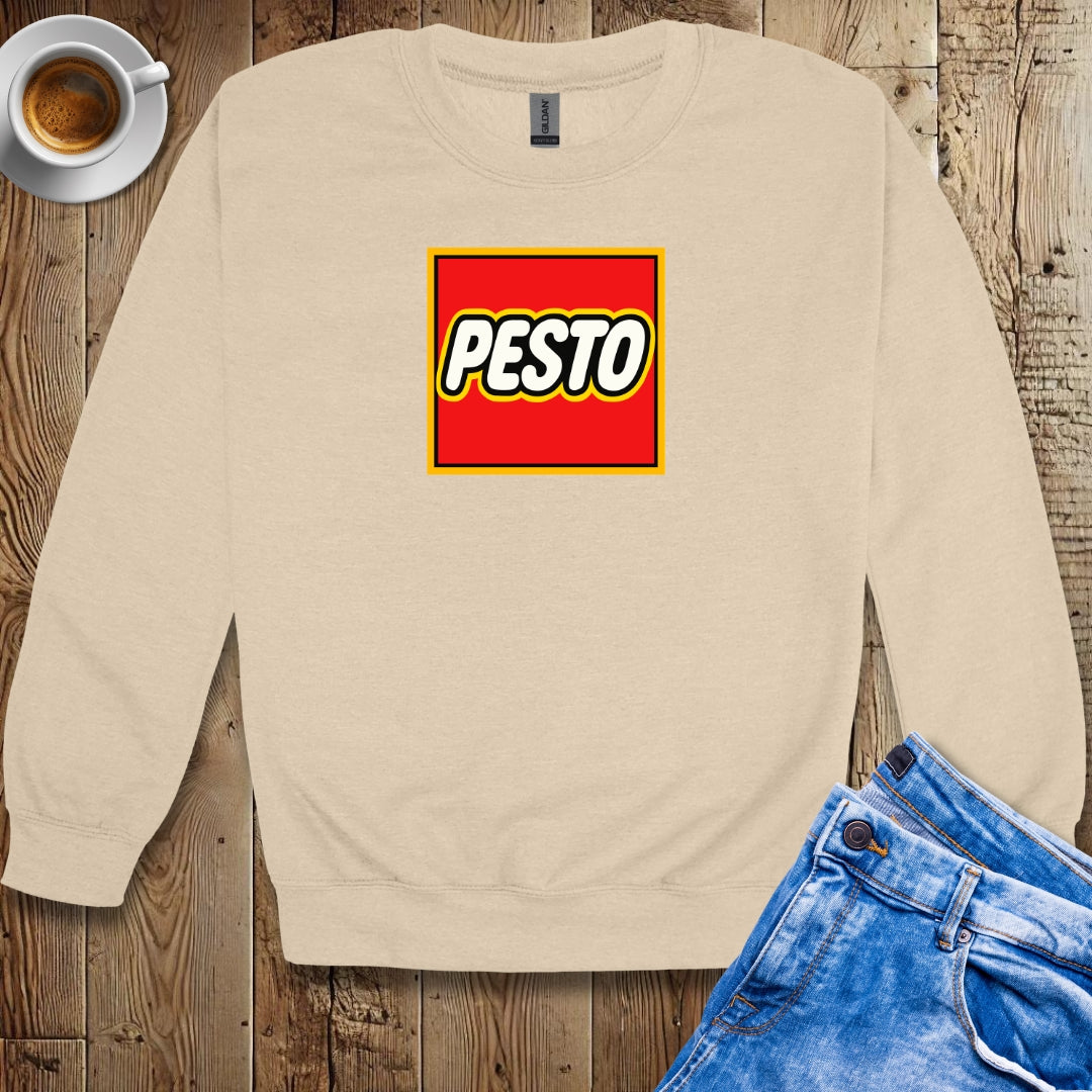 Pesto Lego Logo Parody Sweatshirt