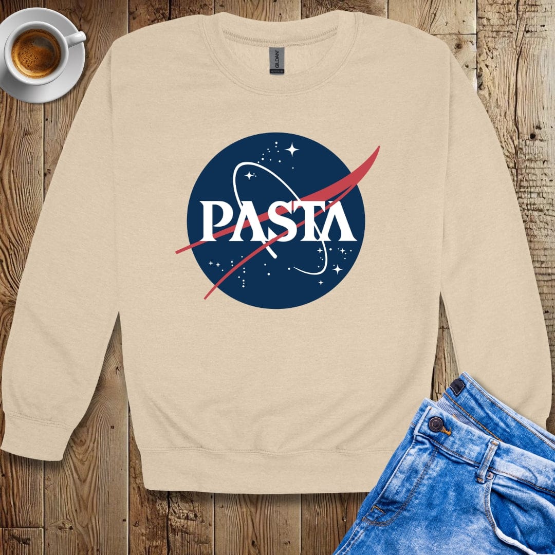Pasta Nasa Parody Sweatshirt