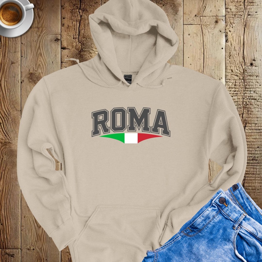 Varsity Style Roma Hoodie Sweatshirt
