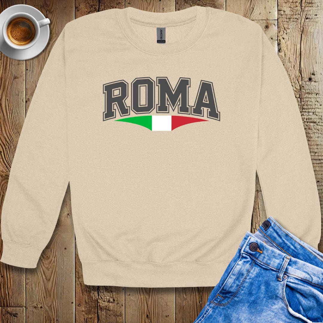 Varsity Style Roma Crew Neck Sweatshirt