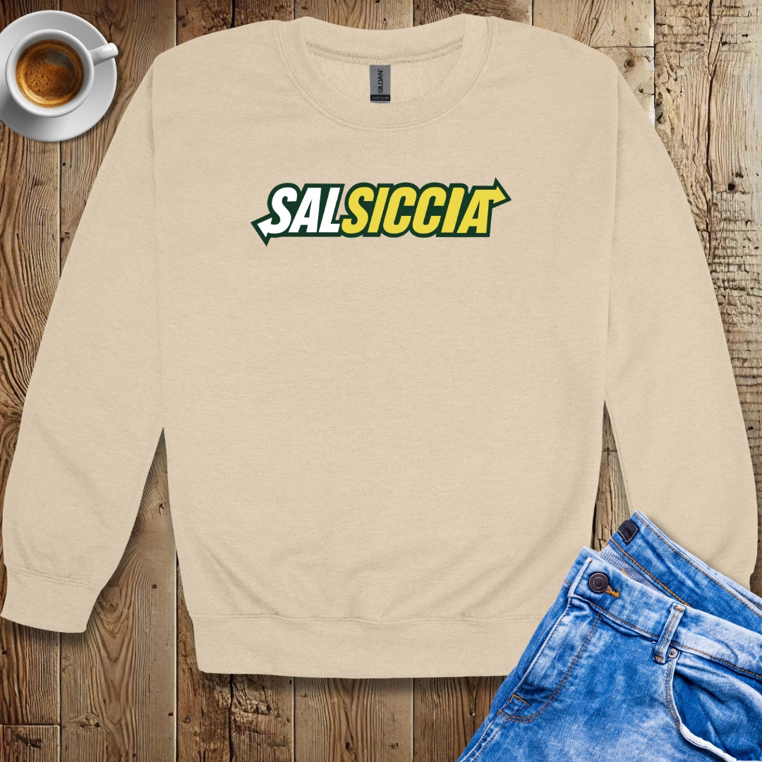 Salsiccia Subway Logo Parody Sweatshirt