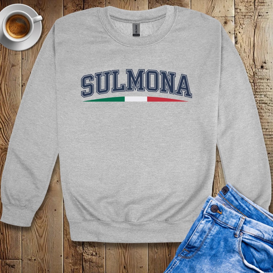 Varsity Style Sulmona Crew Neck Sweatshirt