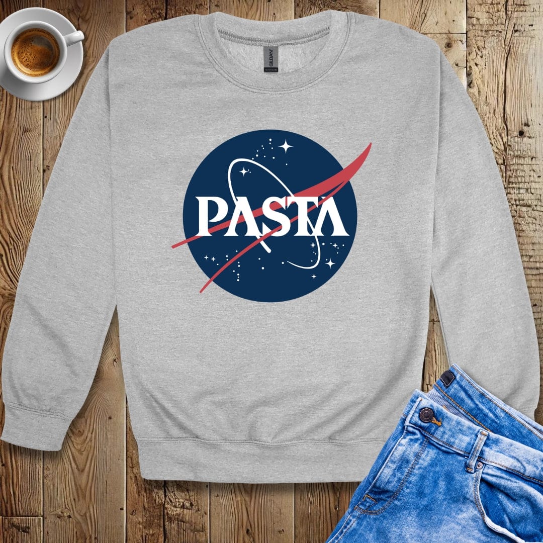 Pasta Nasa Parody Sweatshirt