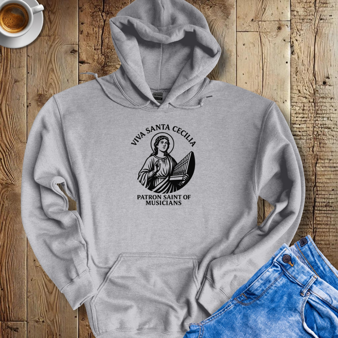 Viva Santa Cecilia Hoodie Sweatshirt