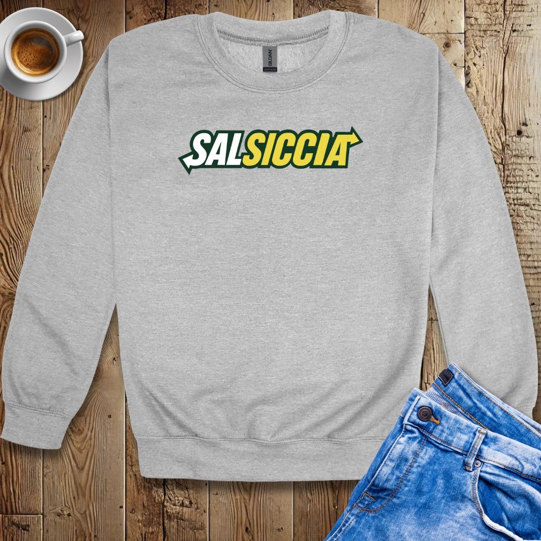 Salsiccia Subway Logo Parody Sweatshirt