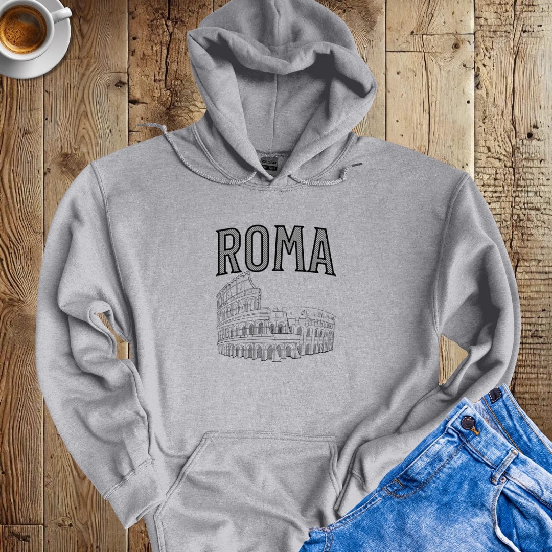 Roma Colosseum Hoodie Sweatshirt