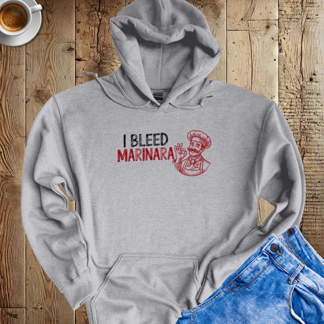 I Bleed Marinara Hoodie Sweatshirt