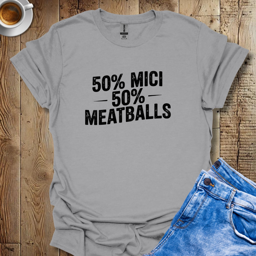 50% Mici 50% Meatballs Half Romanian Italian Negroni Time