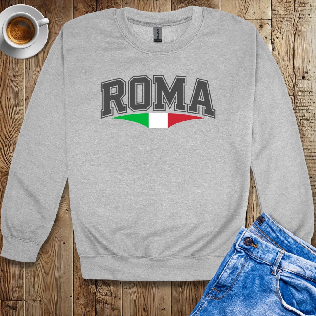 Varsity Style Roma Crew Neck Sweatshirt