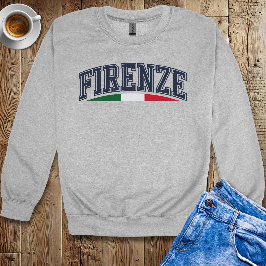Varsity Style Firenze Crew Neck Sweatshirt