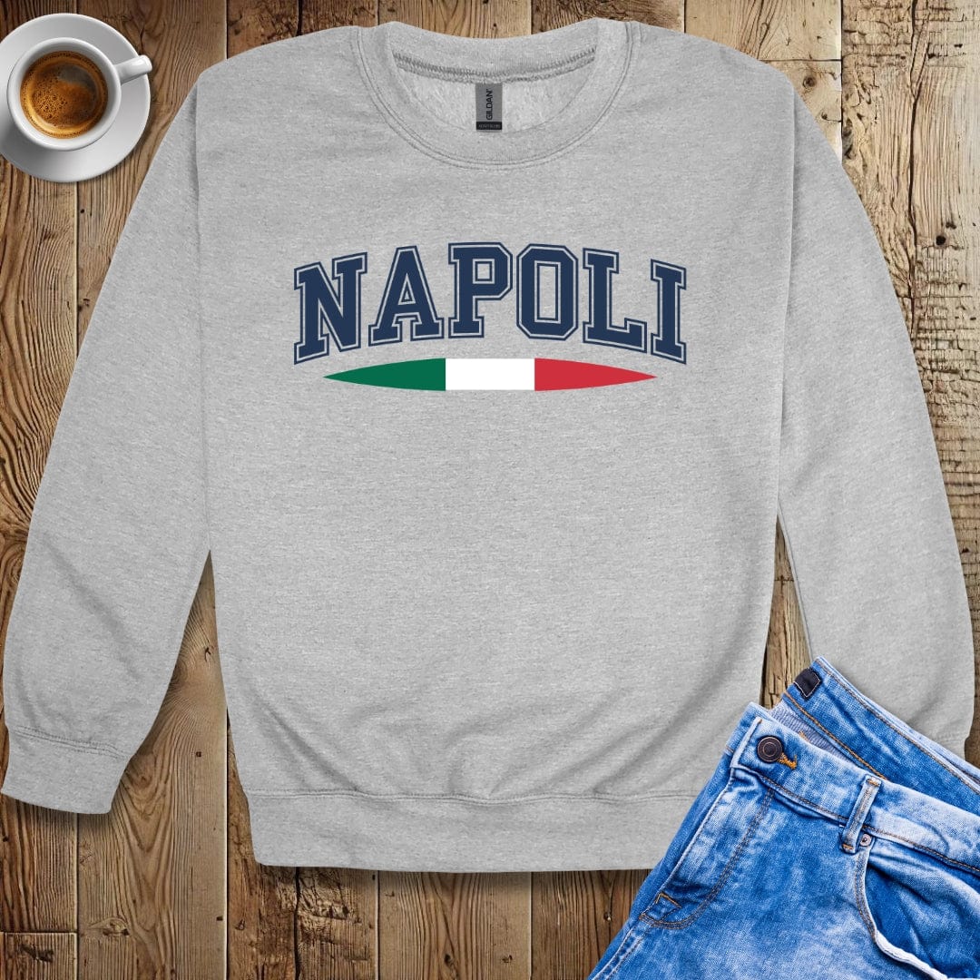 Varsity Style Napoli Crew Neck Sweatshirt