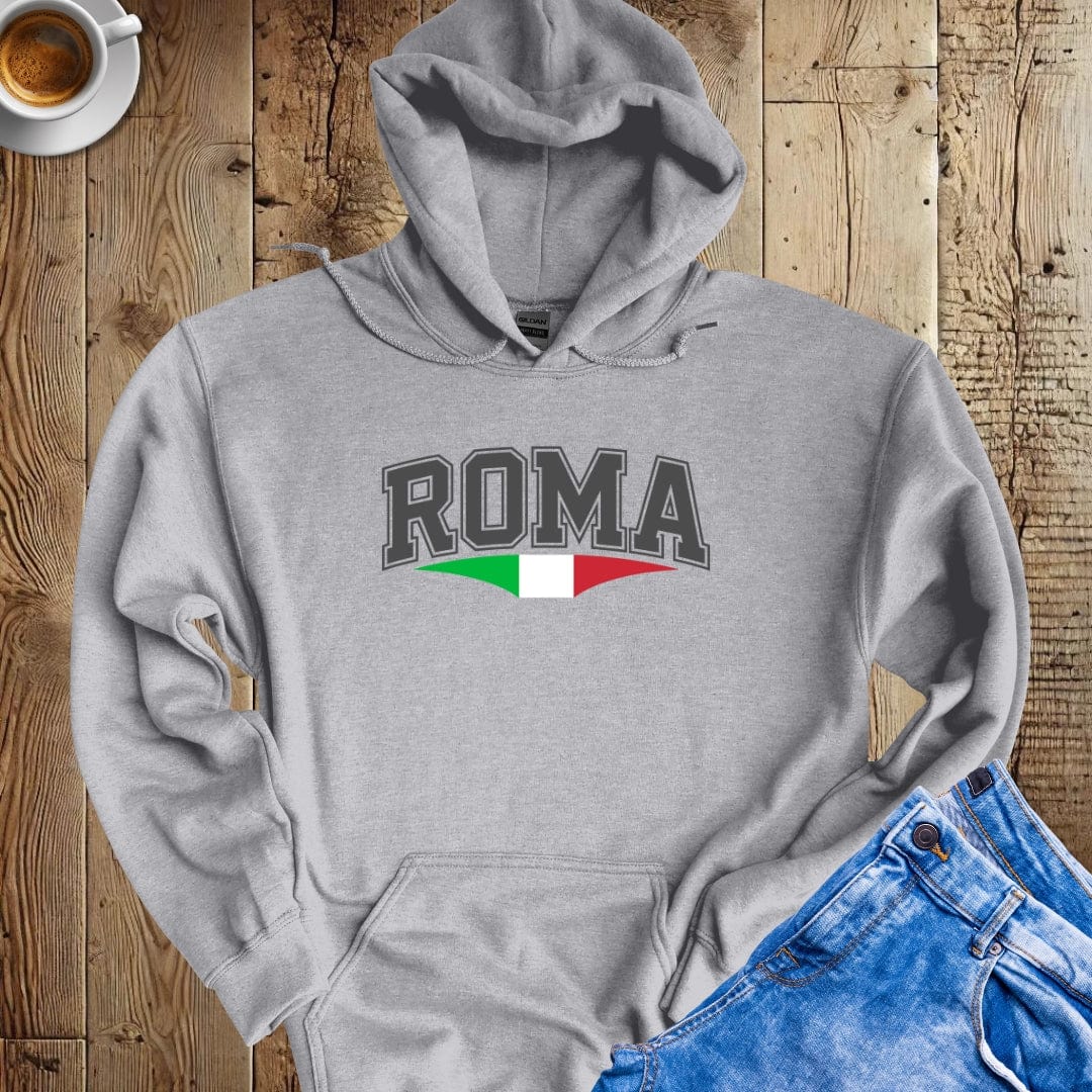 Varsity Style Roma Hoodie Sweatshirt