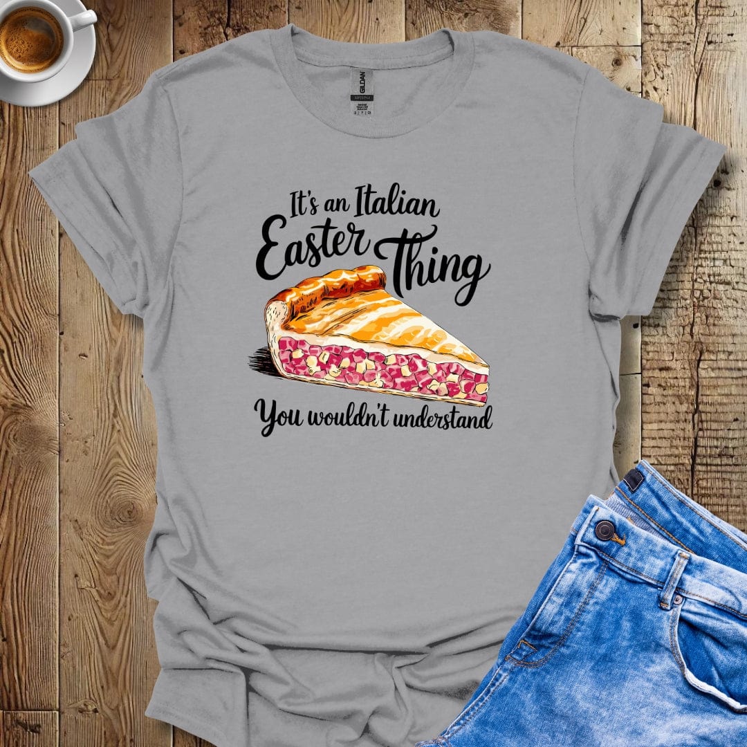 Italian Easter Thing Pizza Chiena T-shirt