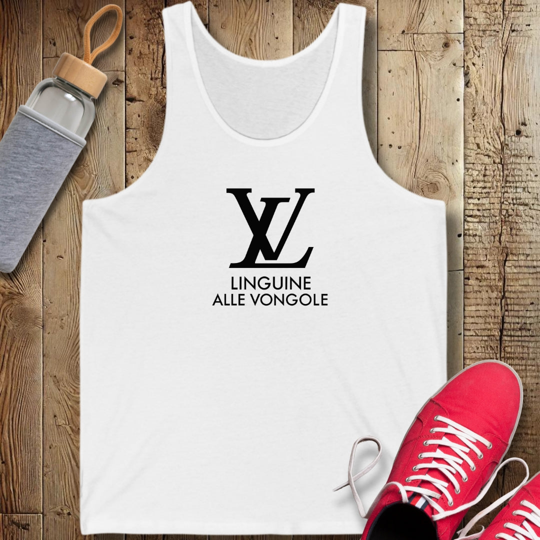 Linguine alle Vongole Unisex Jersey Tank