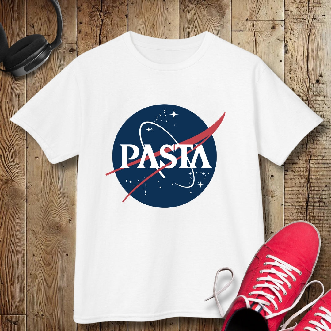 NASA Pasta Parody Kids Tee