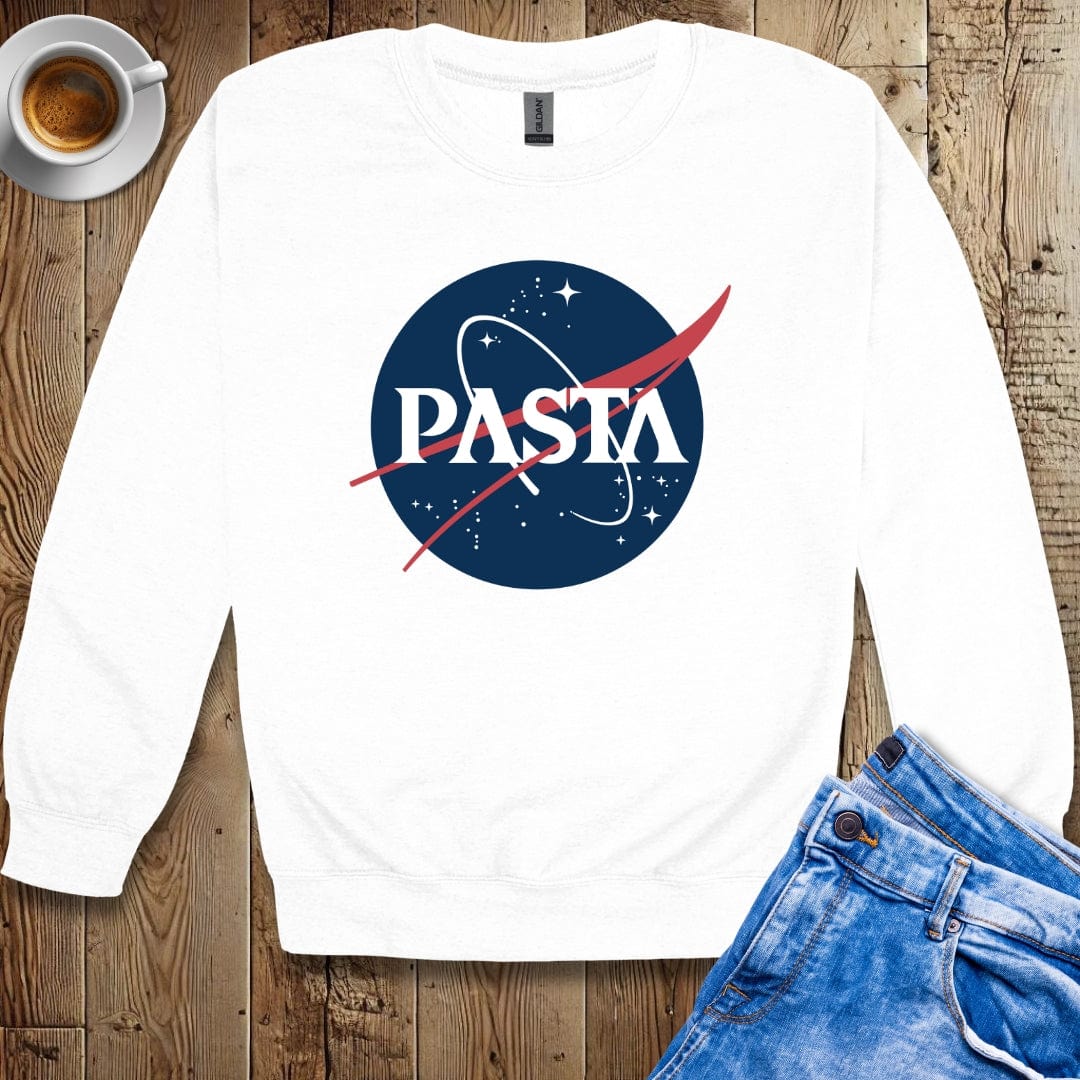 Pasta Nasa Parody Sweatshirt