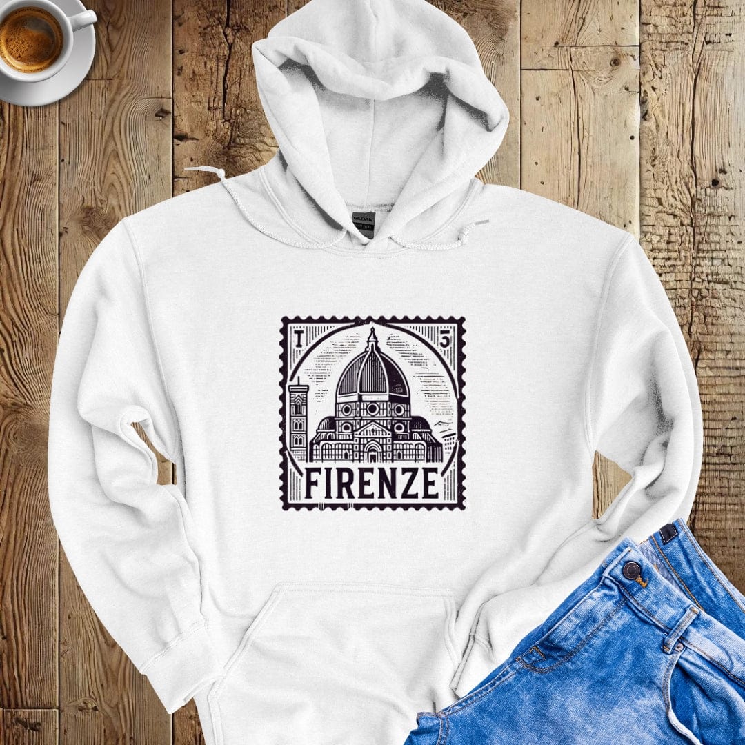 Italian Passport Stamp Firenze Duomo Hoodie Sweatshirt